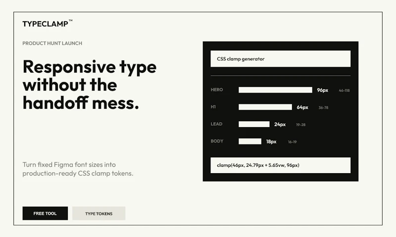 TYPECLAMP screenshot 2