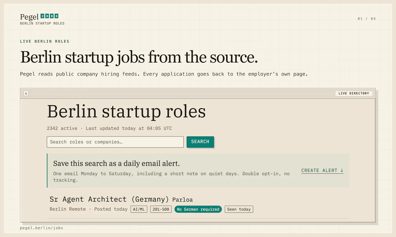 Pegel screenshot 1
