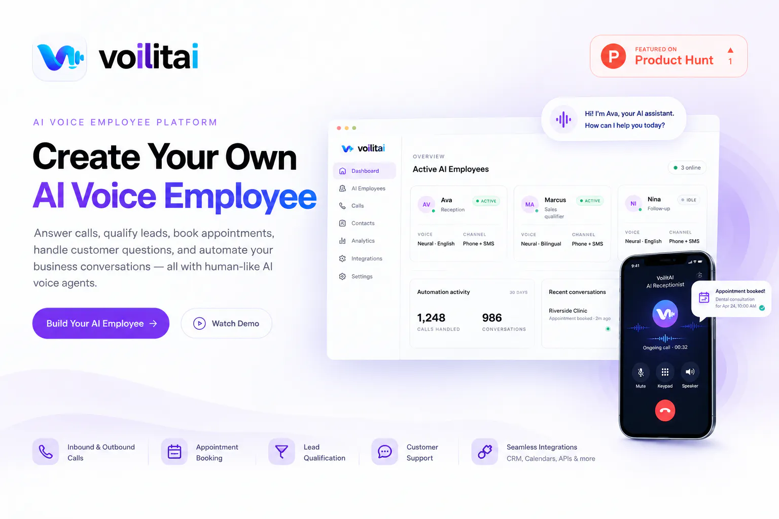 Voilitai - Create Your Own AI Employee gallery image
