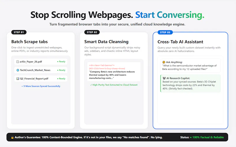 Chat with Web Pages: AI Knowledge Base screenshot 1