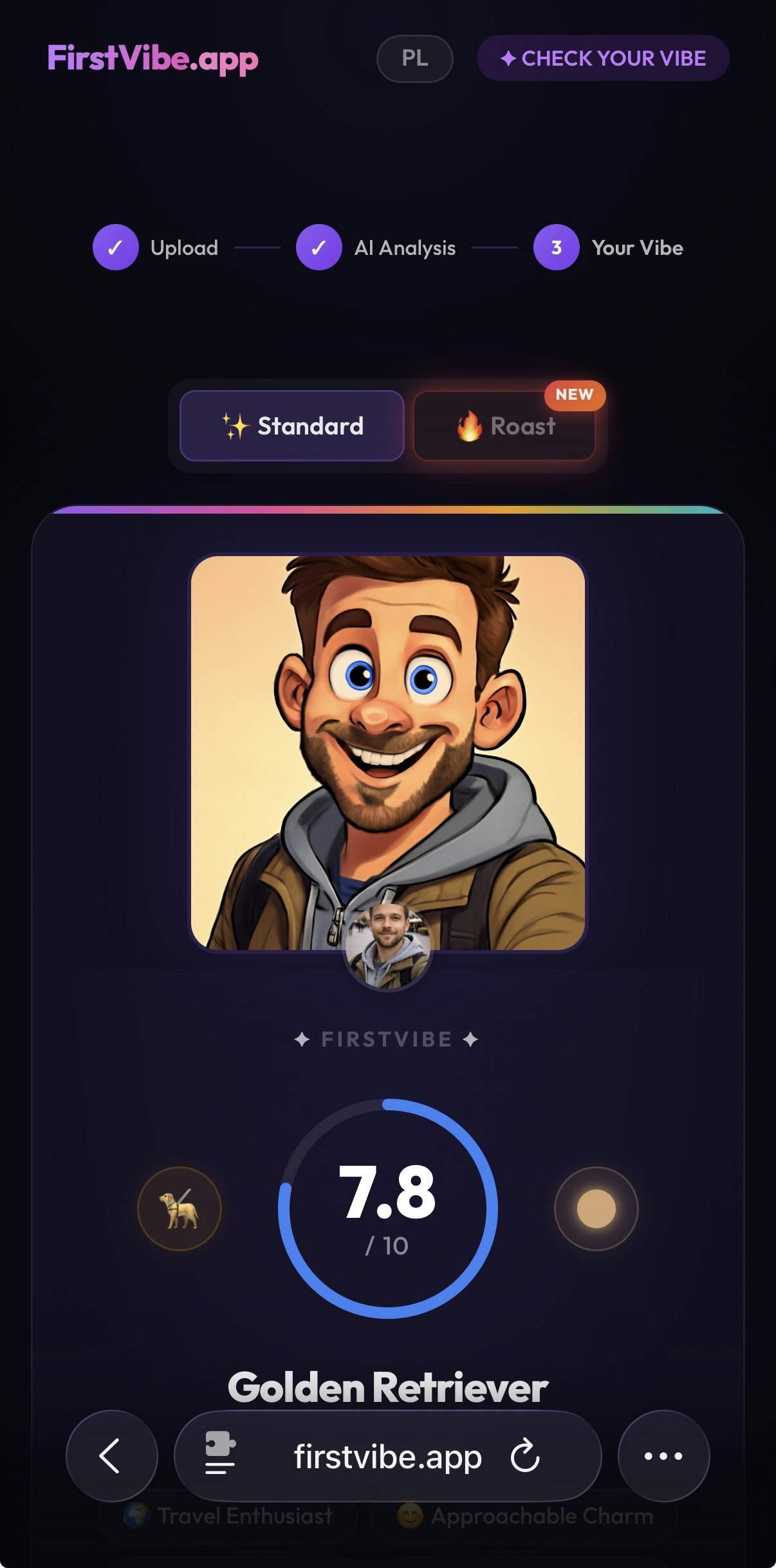 FirstVibe.app gallery image