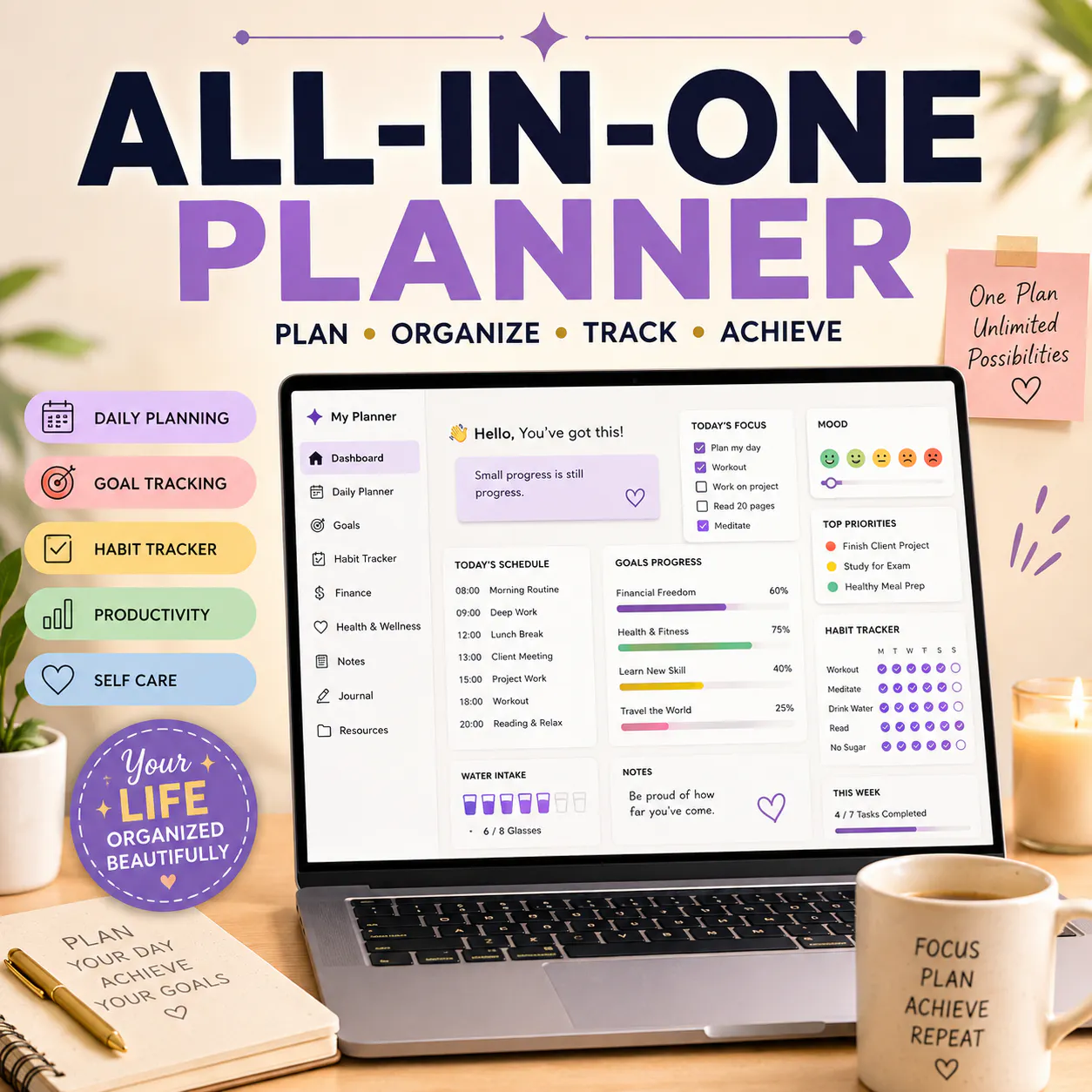 Everything You Need in One NotionPlanner gallery image