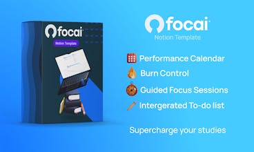 Focai Notion Template gallery image
