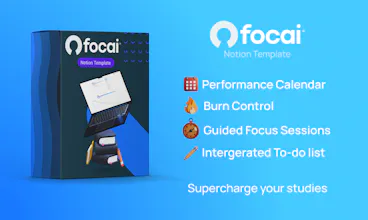 Focai Notion Template gallery image