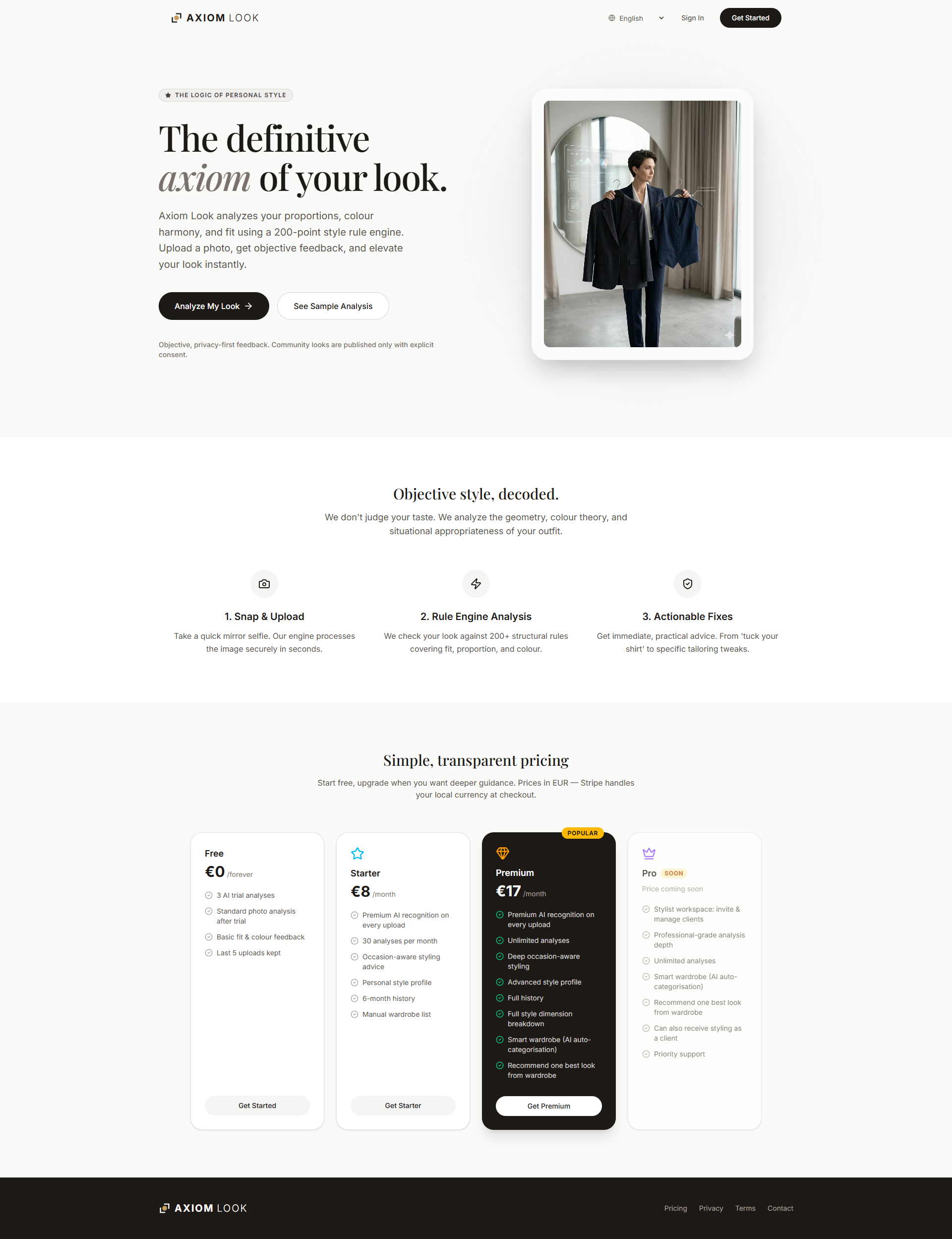 Axiom Look gallery image