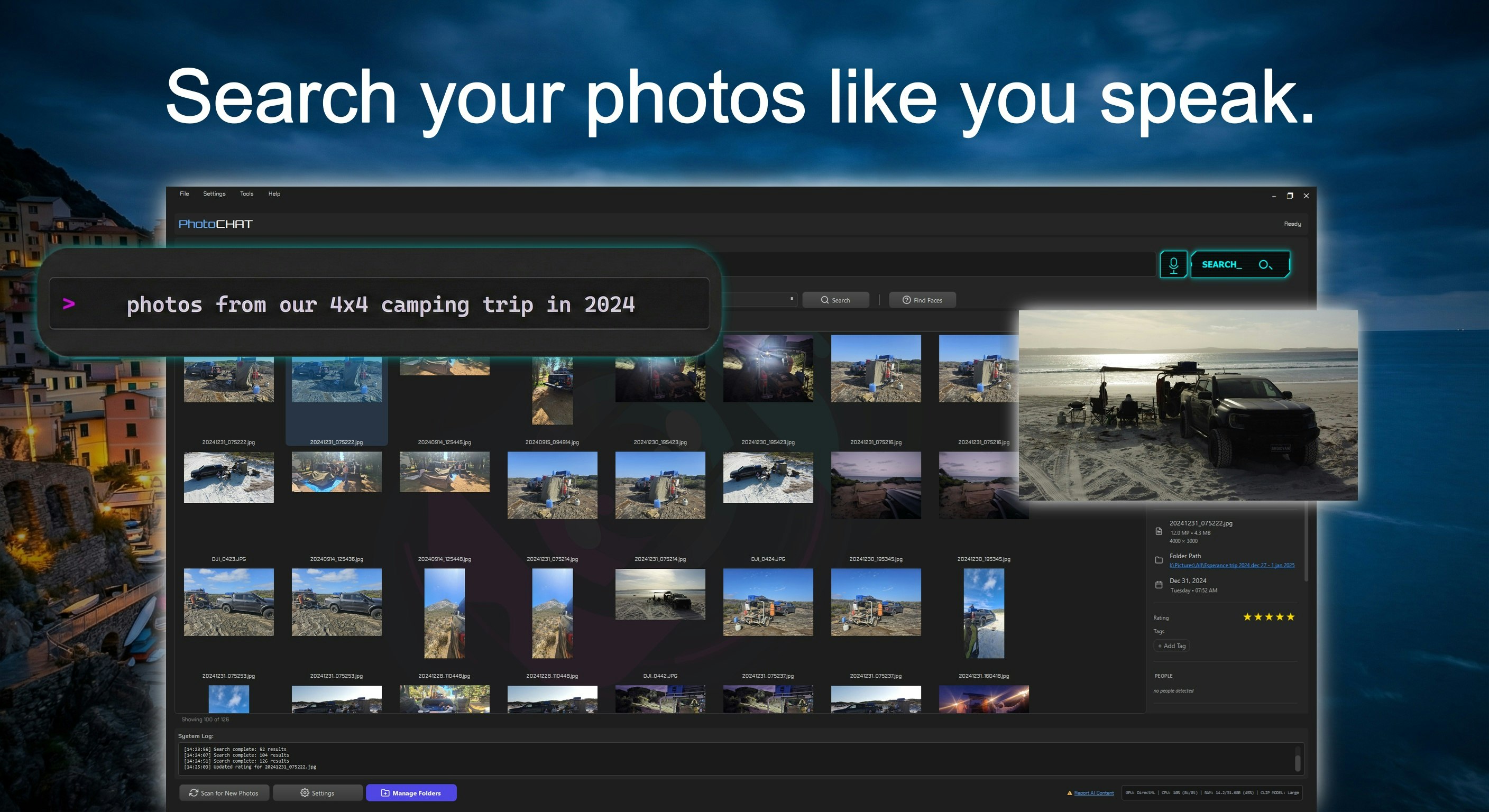 PhotoCHAT AI gallery image