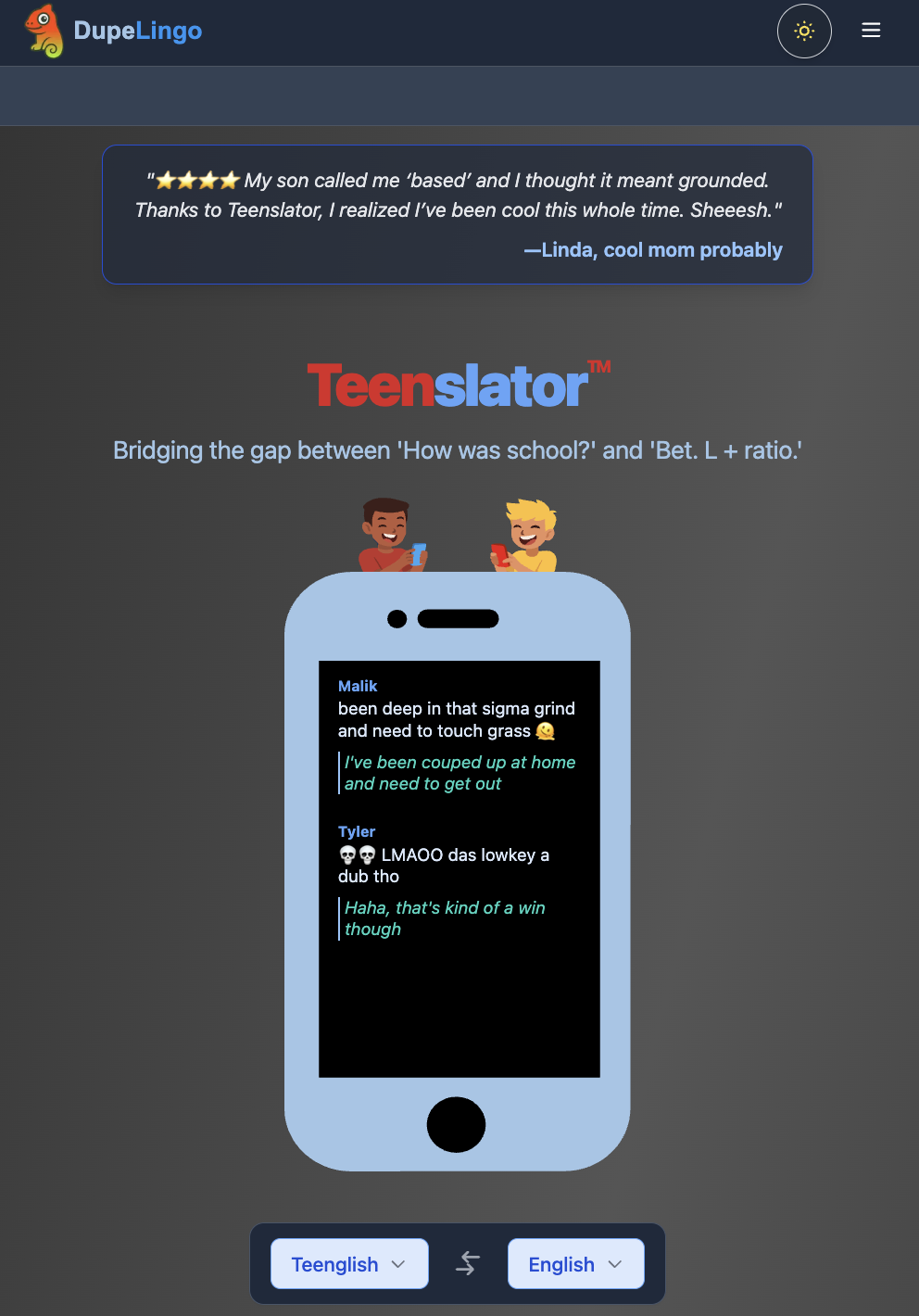 Teenslator