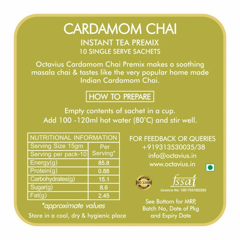 Cardamom Instant Tea Premix  gallery image