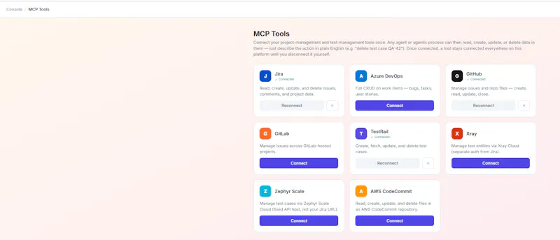 QA Agent Builder screenshot 7