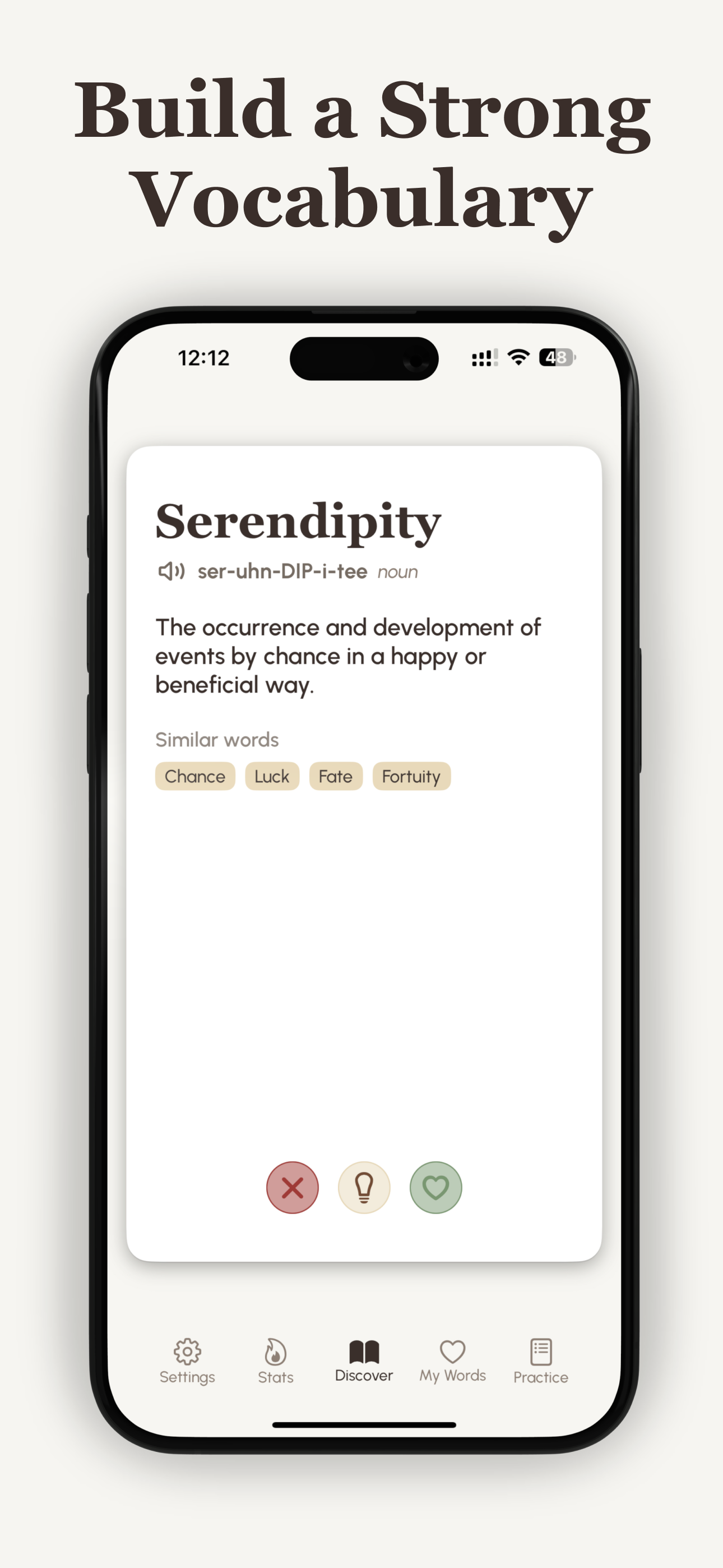 Média Vocab Whiz: application de vocabulaire AI 1