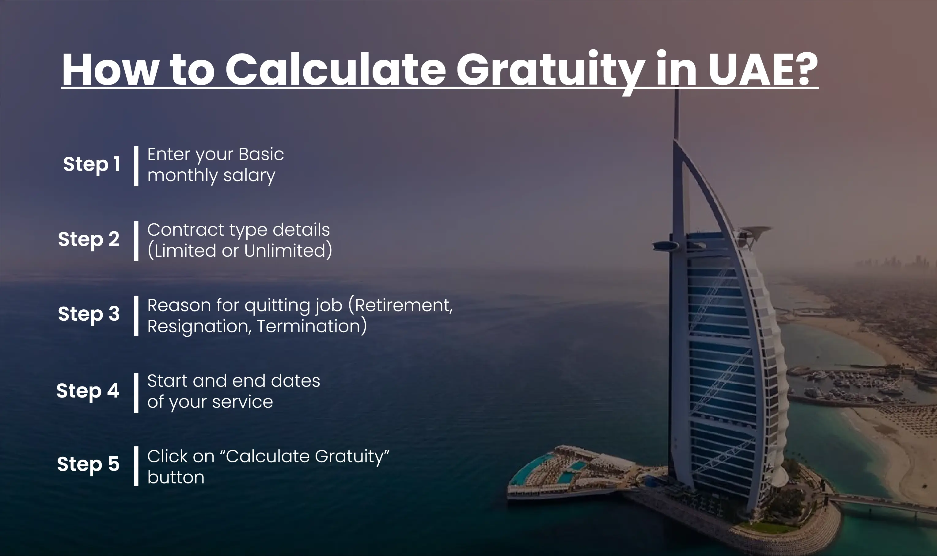 Gratuity Calculator UAE - Screenshot 3 showing product features and functionality