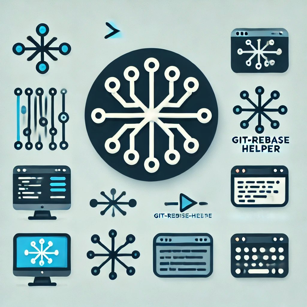 وسائط git-rebase-helper - أداة سطر الأوامر لتبسيط مهام إعادة صياغة GIT 1