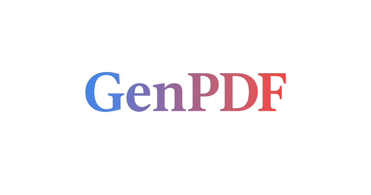 GenPDF gallery image