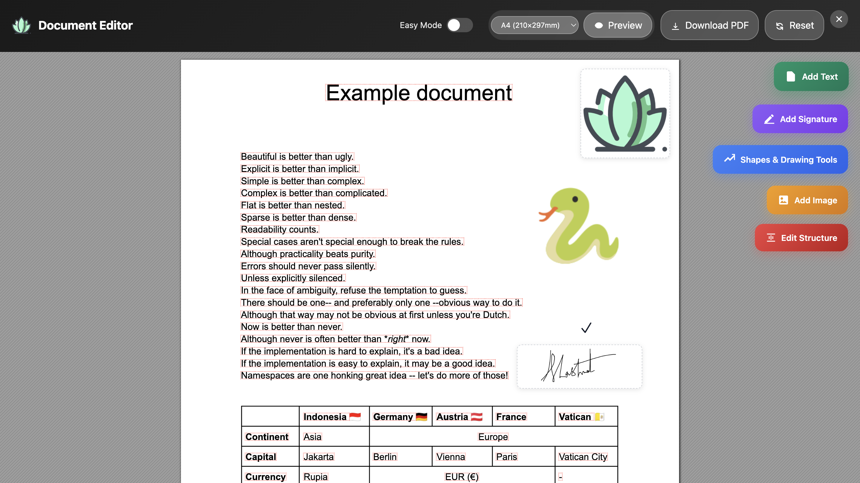 Basta modificare PDF media 5