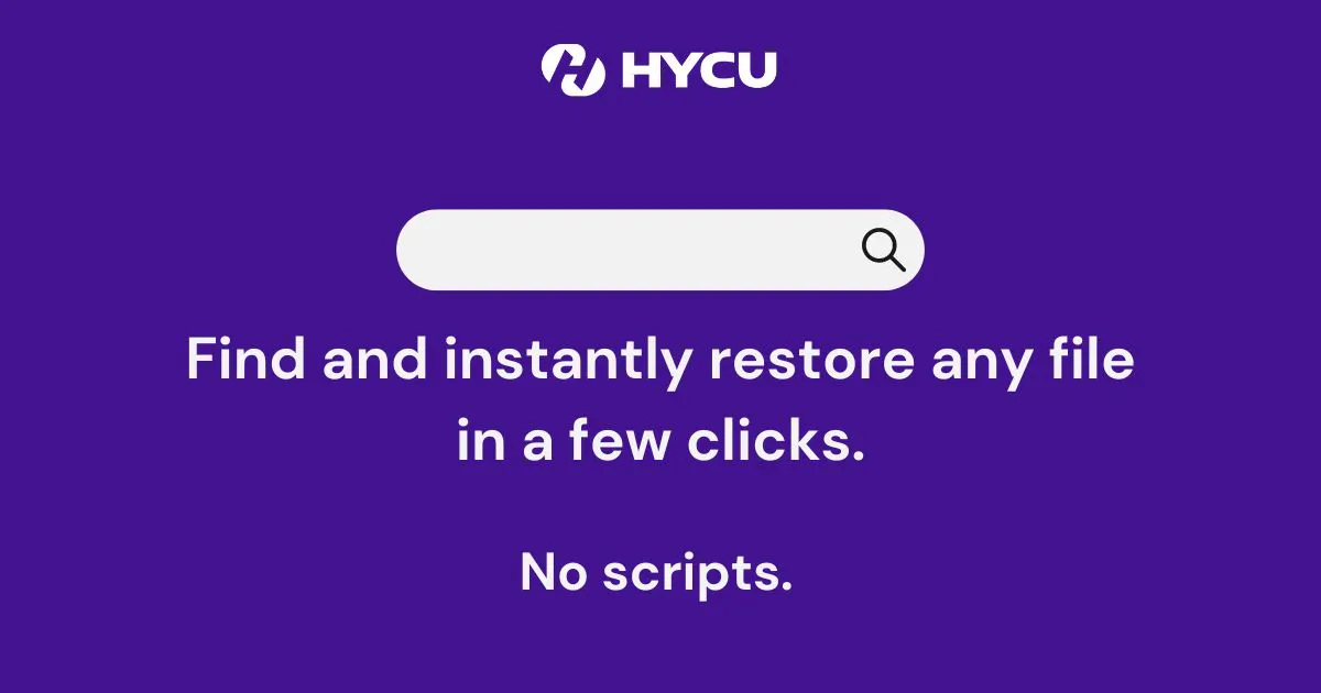 HYCU Protege for AWS gallery image