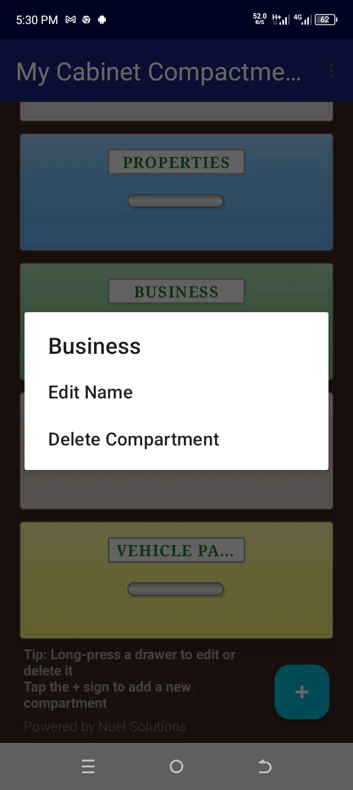 My Mobile Cabinet Android App gallery image