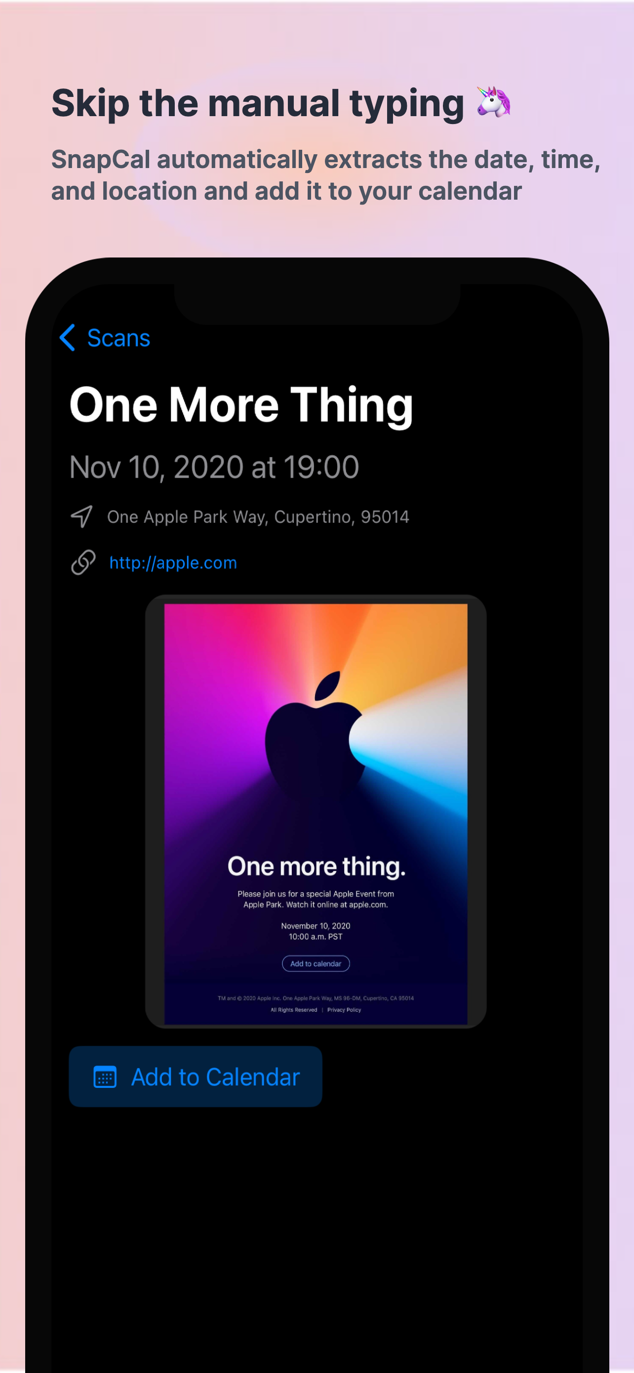SnapCalendar