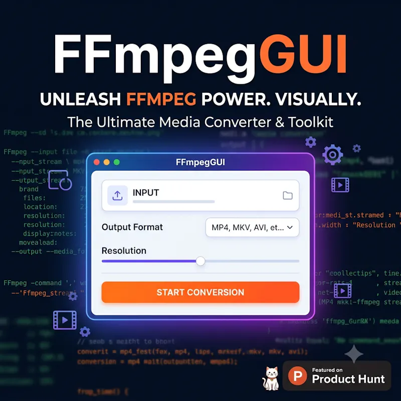 FFmpegGUI screenshot 1