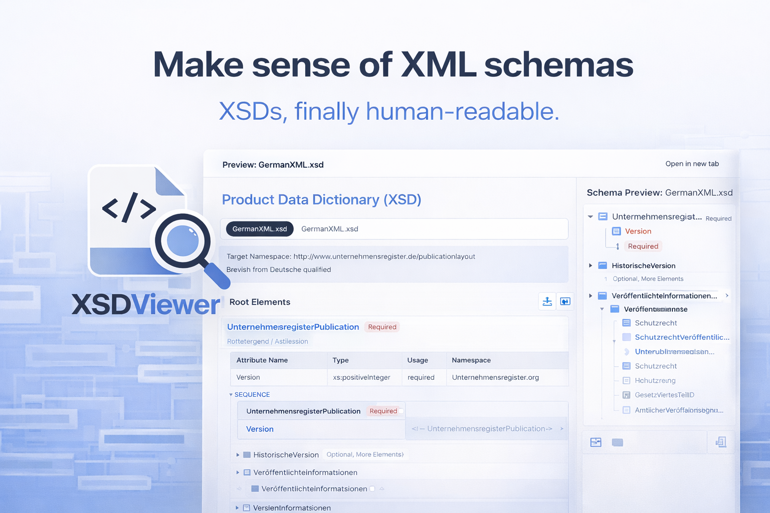 XSD Viewer gallery image