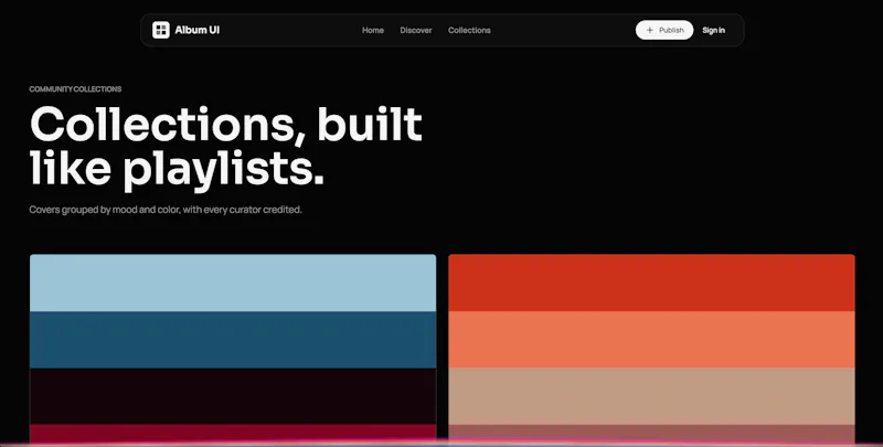 Album UI screenshot 7
