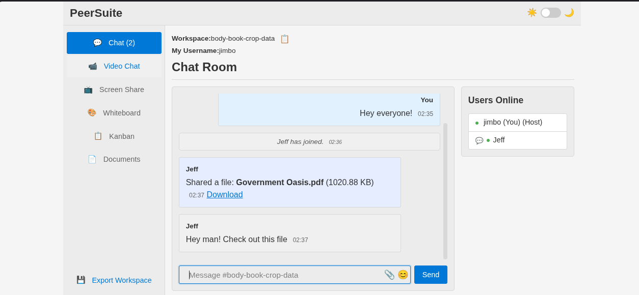 Peersuite - True Privacy-First Collaboration Without Servers media 1