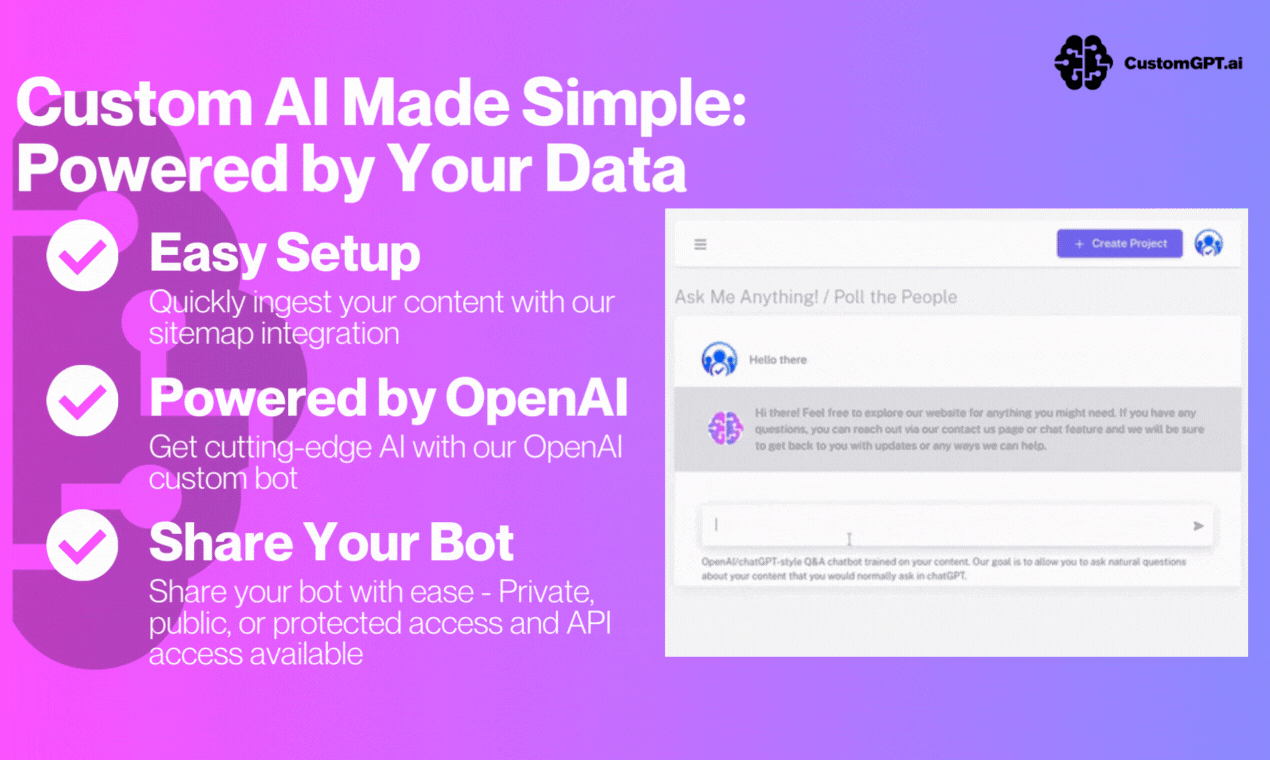 CustomGPT - Build your own ChatBOT media 4