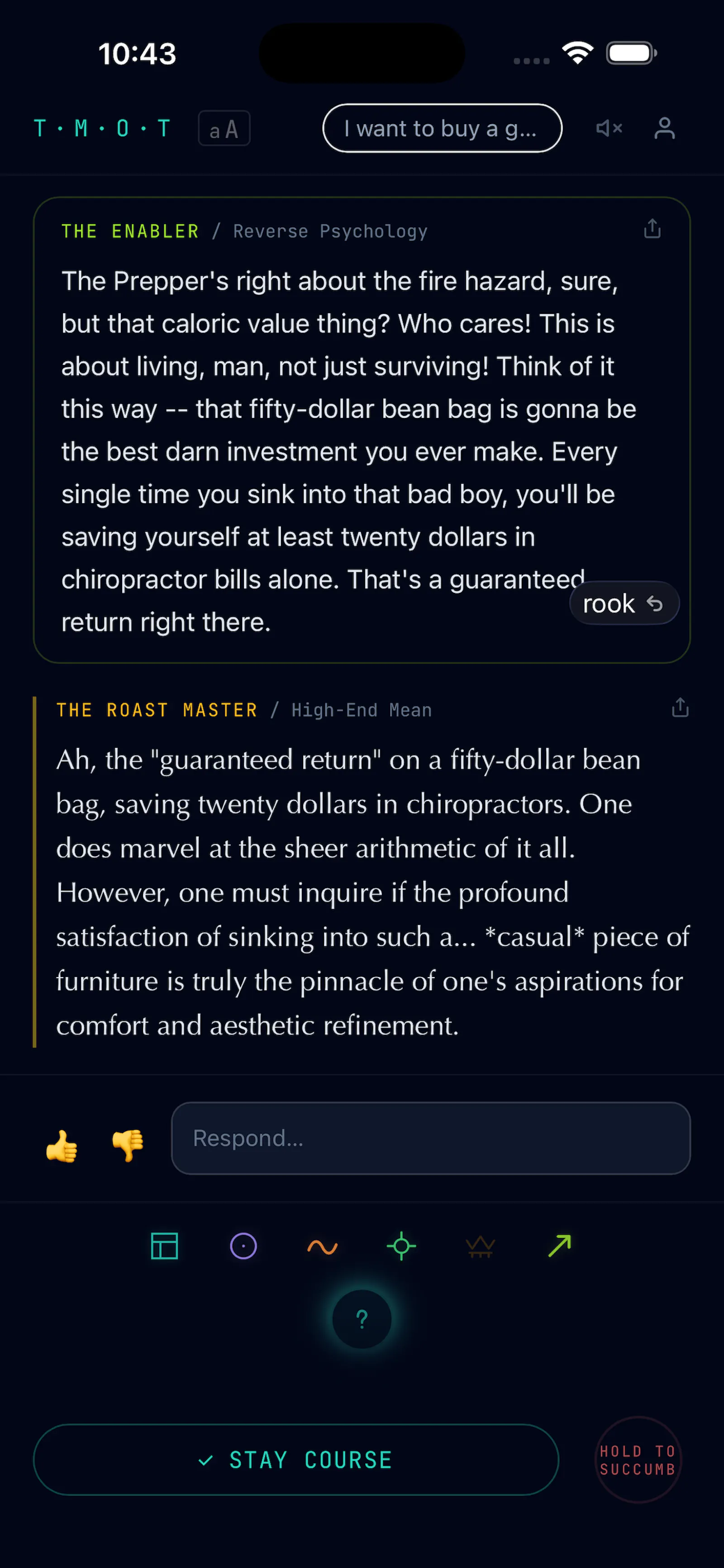 TMOT — Talk Me Out Of This screenshot 4