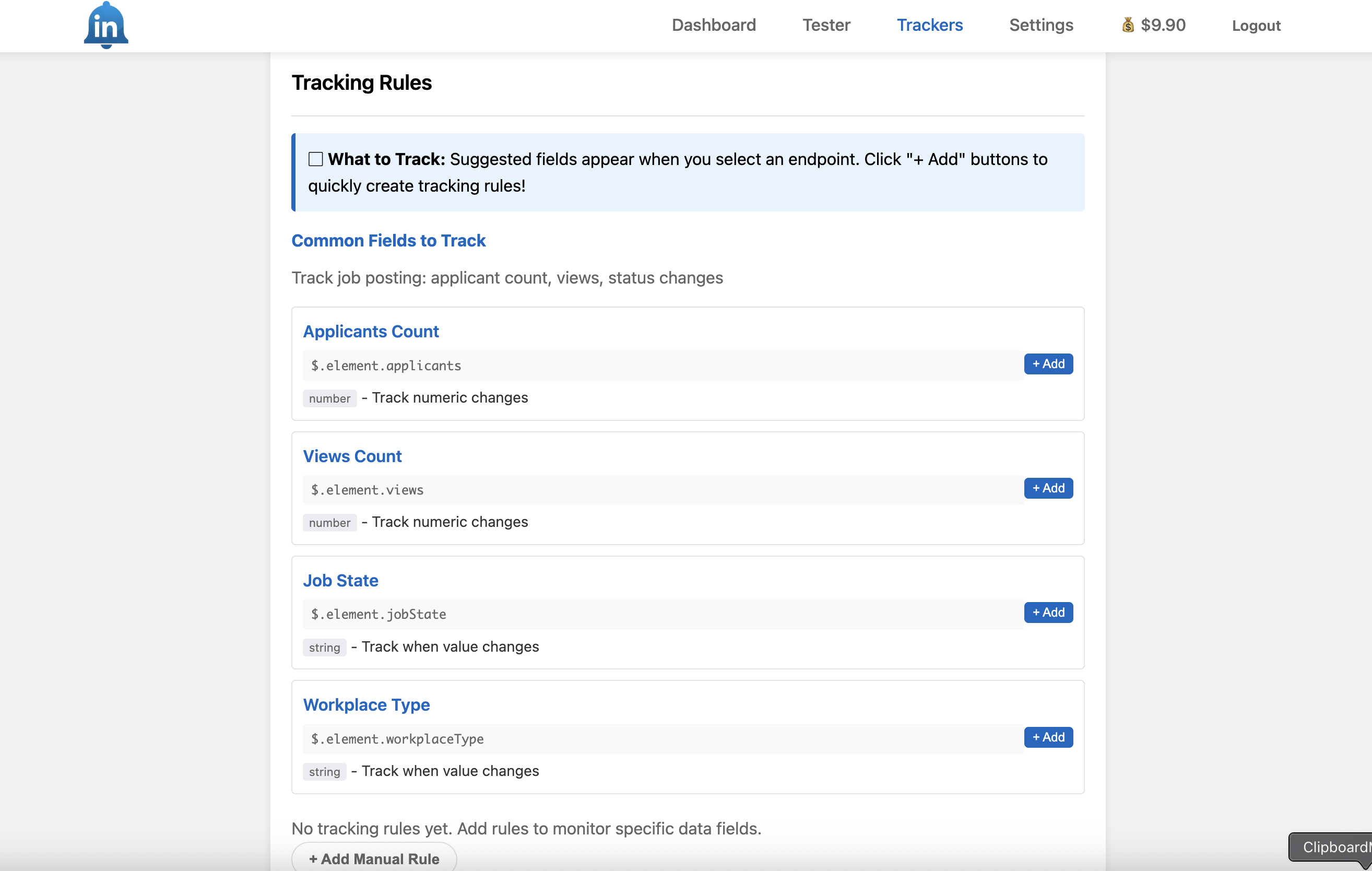 LinkedIn Tracker gallery image
