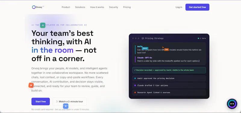 Orvoq AI screenshot 3