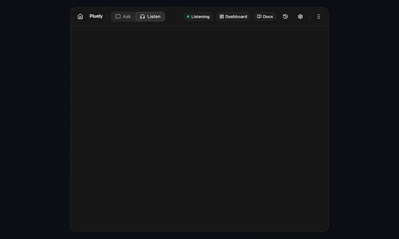 Pluely 1.1 screenshot 3