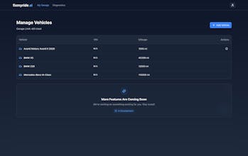 FixMyRide.ai gallery image