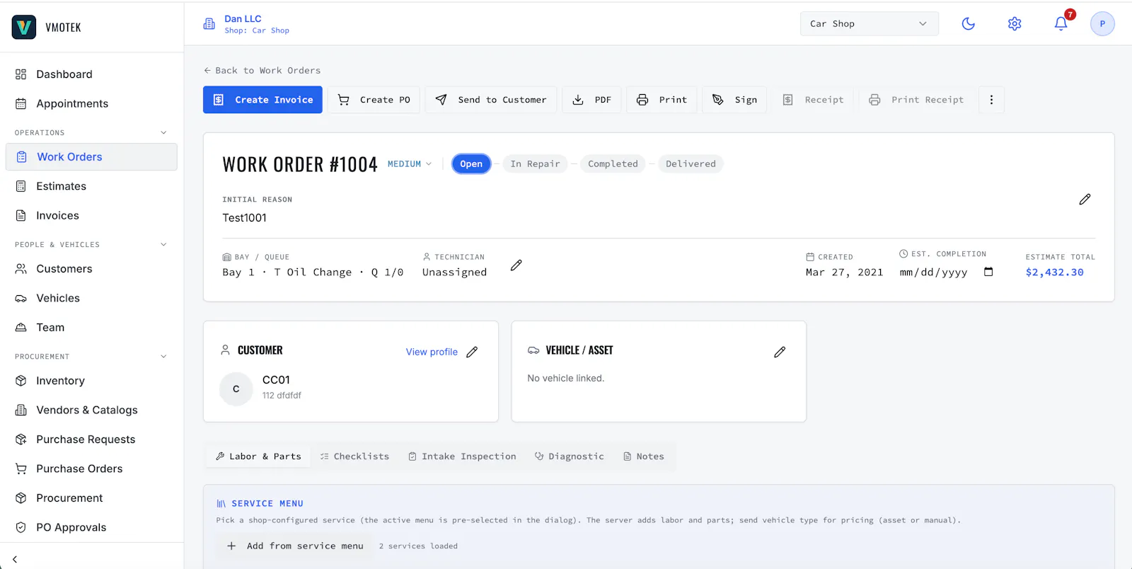 VMOTEK screenshot 5