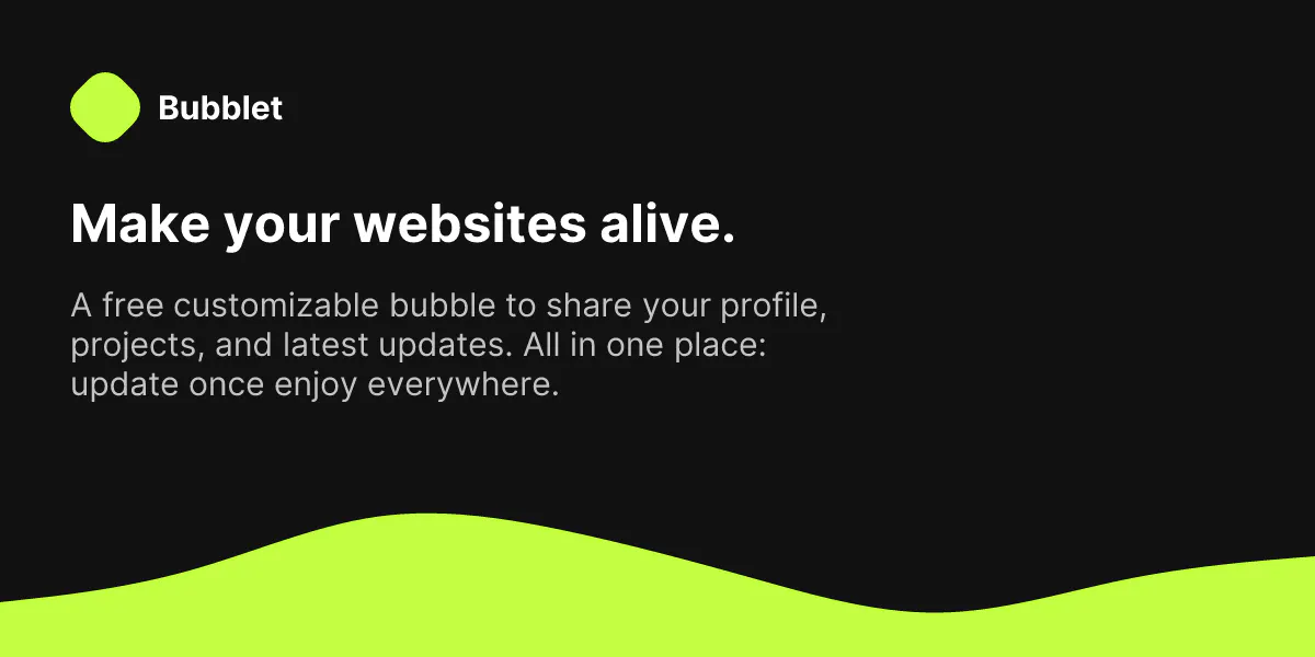 Bubblet