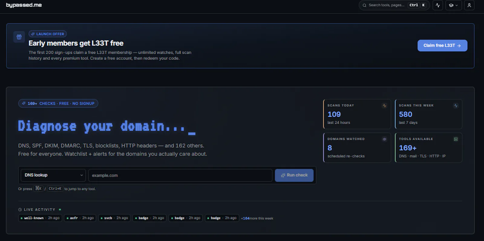 bypassed.me screenshot 1