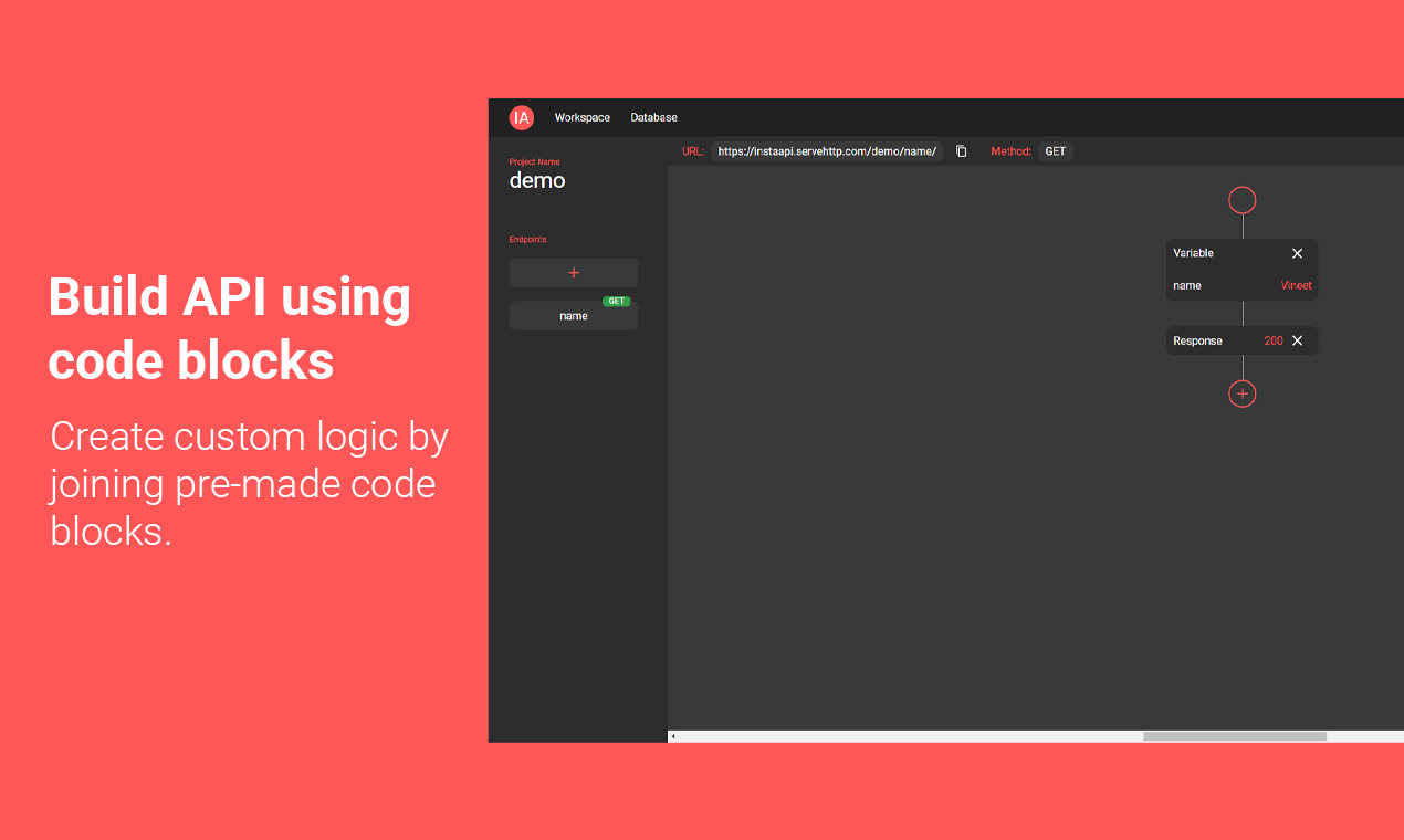 Instante - Constructor de API de bajo código media 2