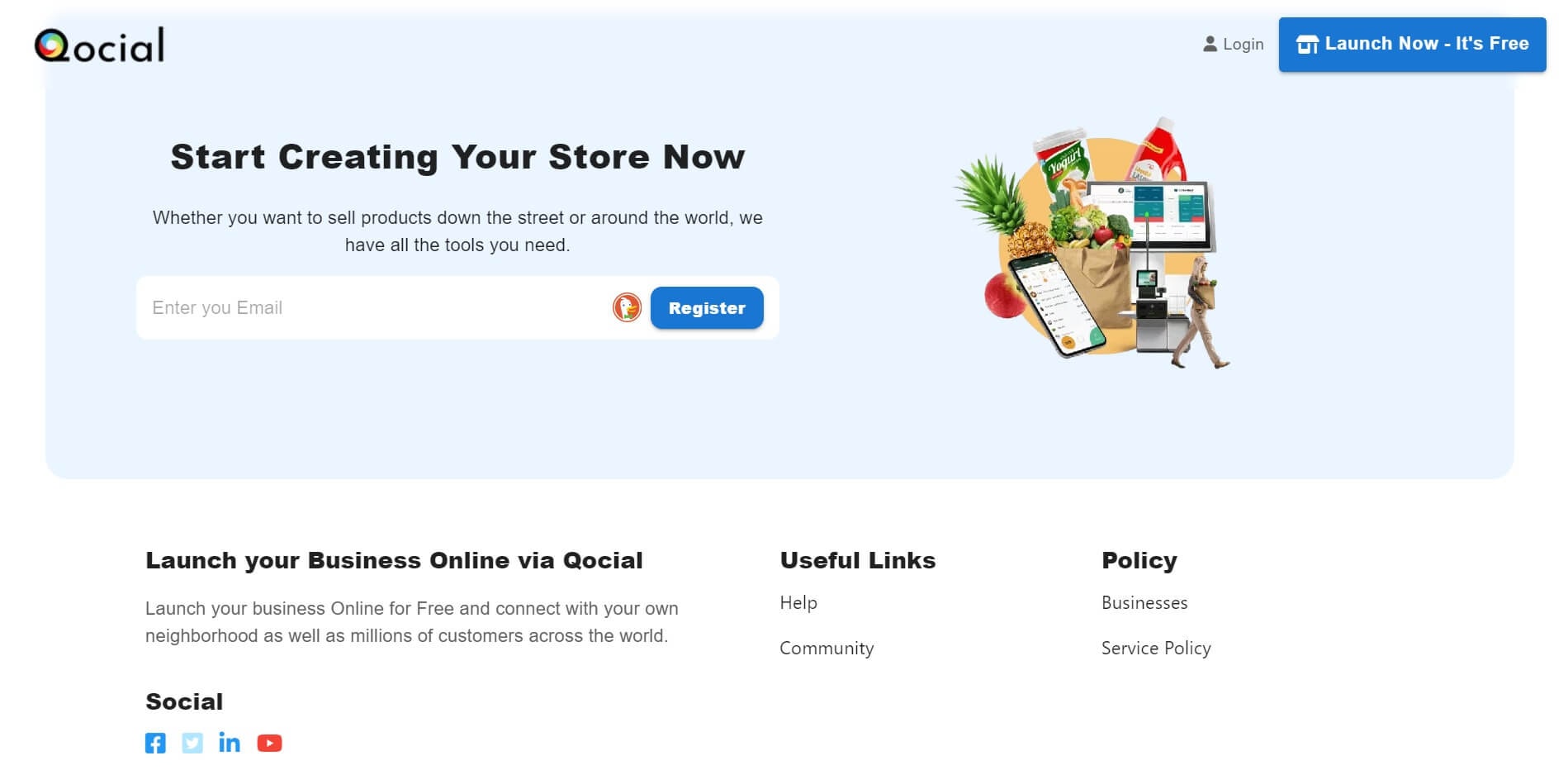 Qocial SaaS Shop Builder (ฟรีตลอดไป) - สร้างร้านค้าออนไลน์ของคุณฟรีตลอดไป media 4