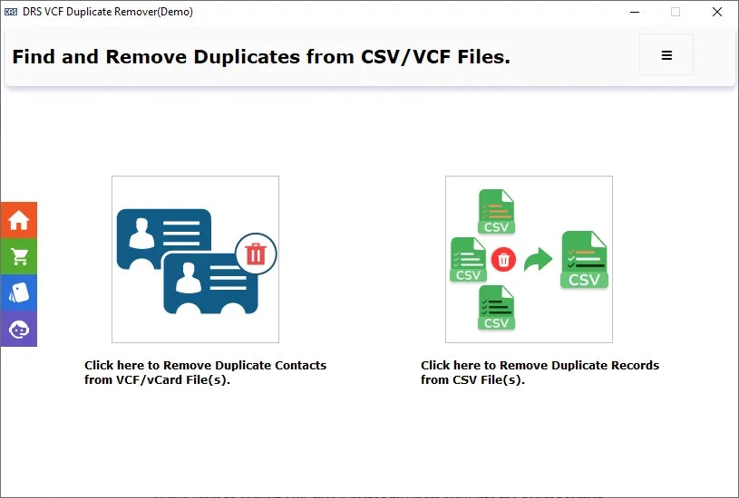 Média DRS Softech VCF Duplicat - Supprimer sans effort les contacts en double des fichiers VCF 1