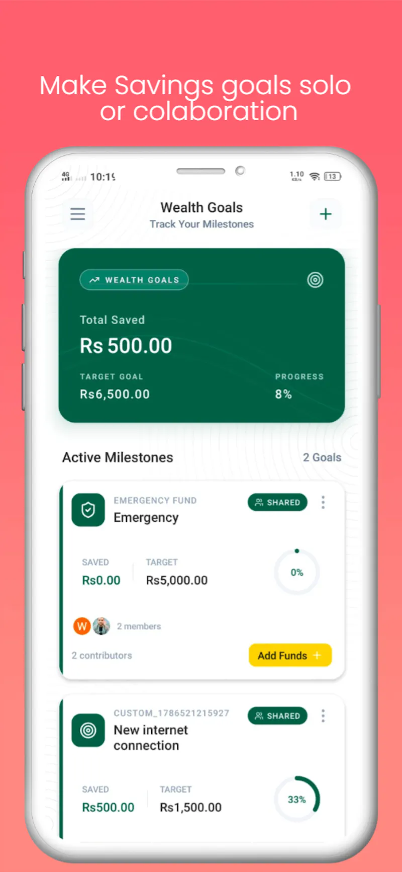 WeSpend screenshot 5