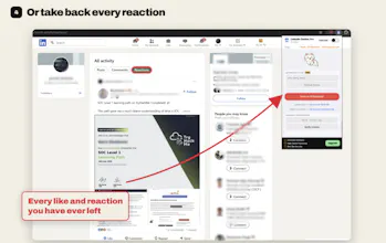 LinkedIn Post Deleter & Unliker Pro gallery image