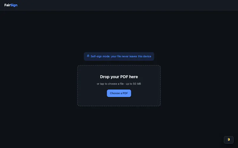 FairSign screenshot 3
