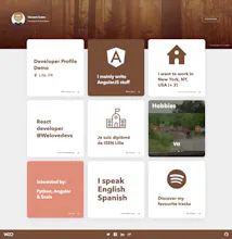 React Ultimate Resume gallery image