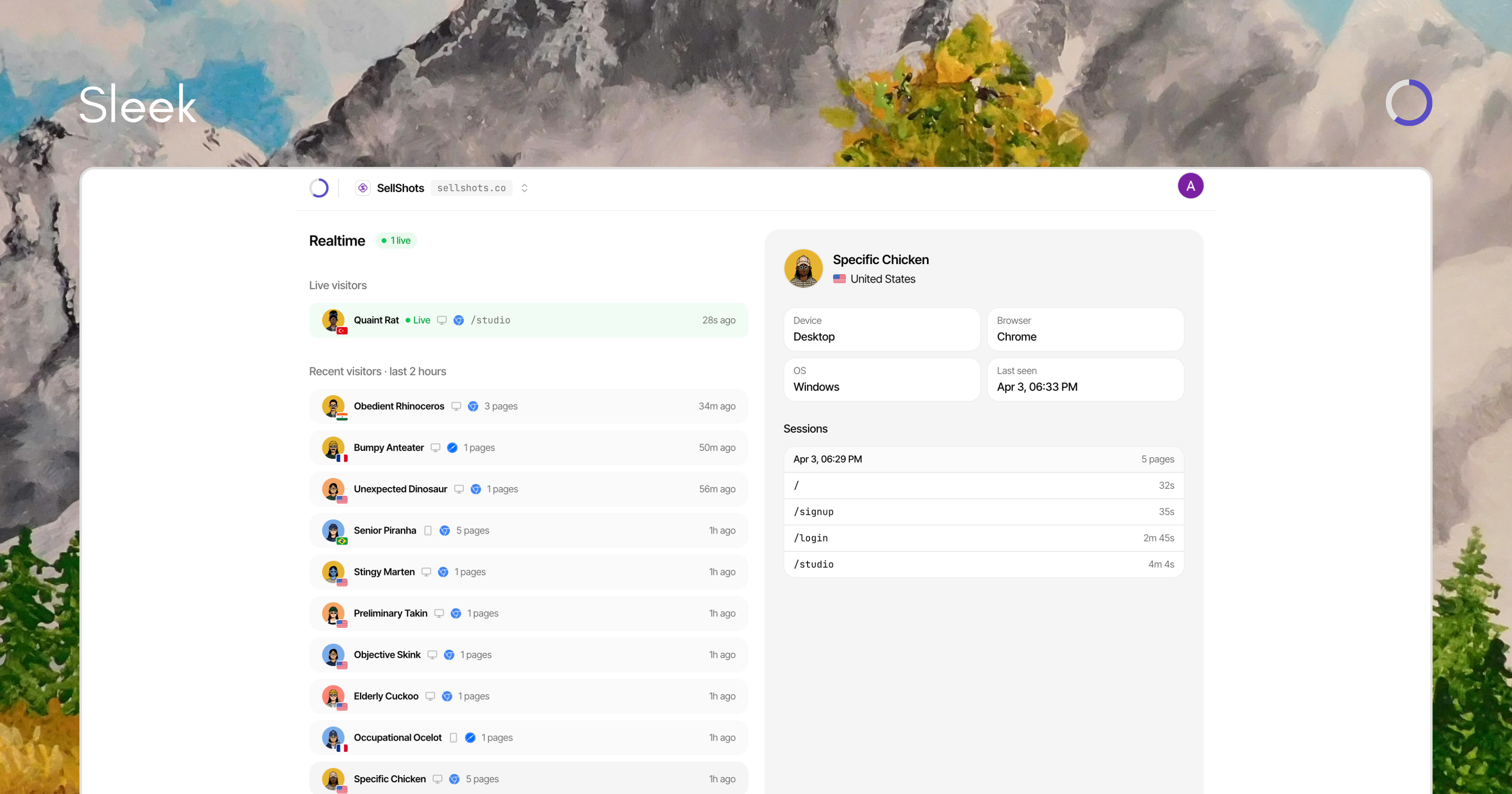 Sleek Analytics for iOS gallery image