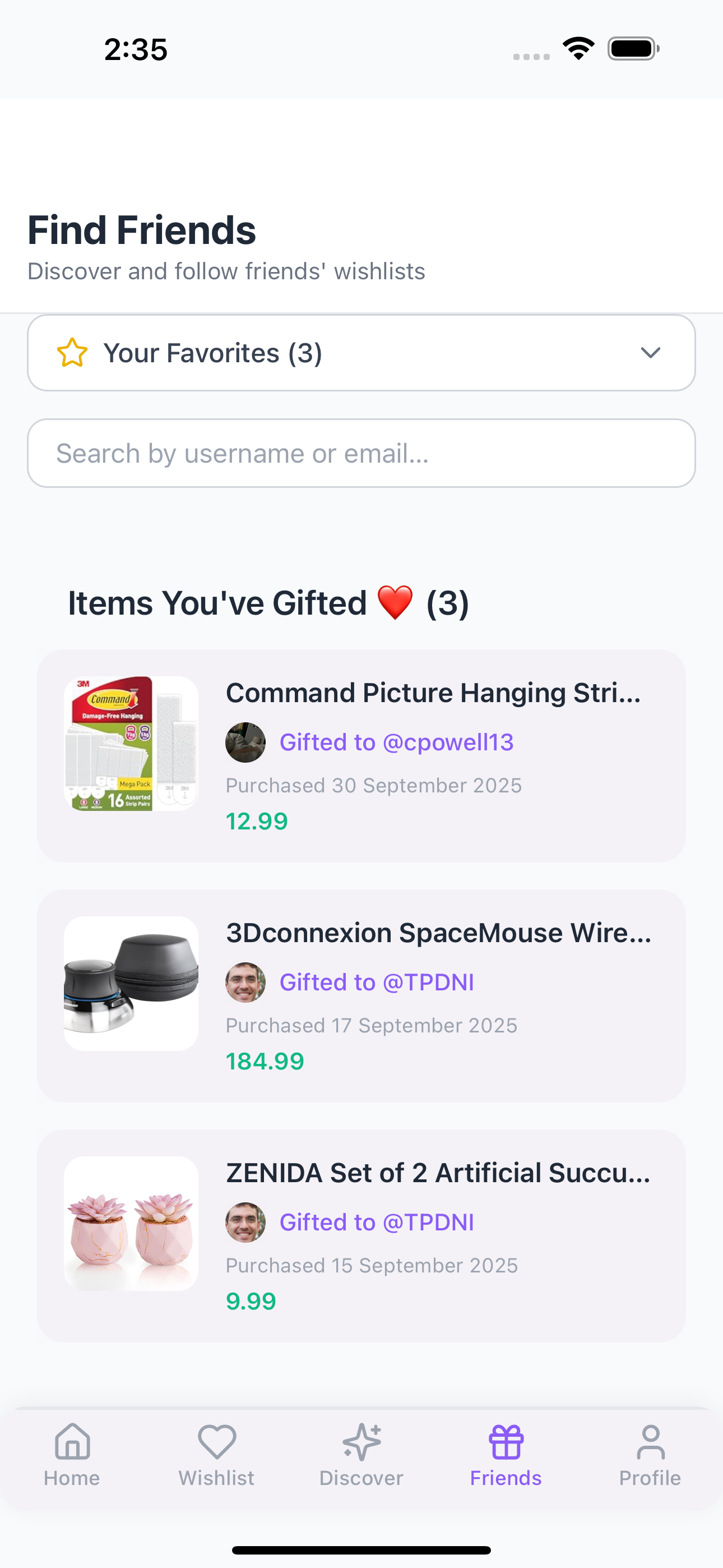 Wishr gallery image