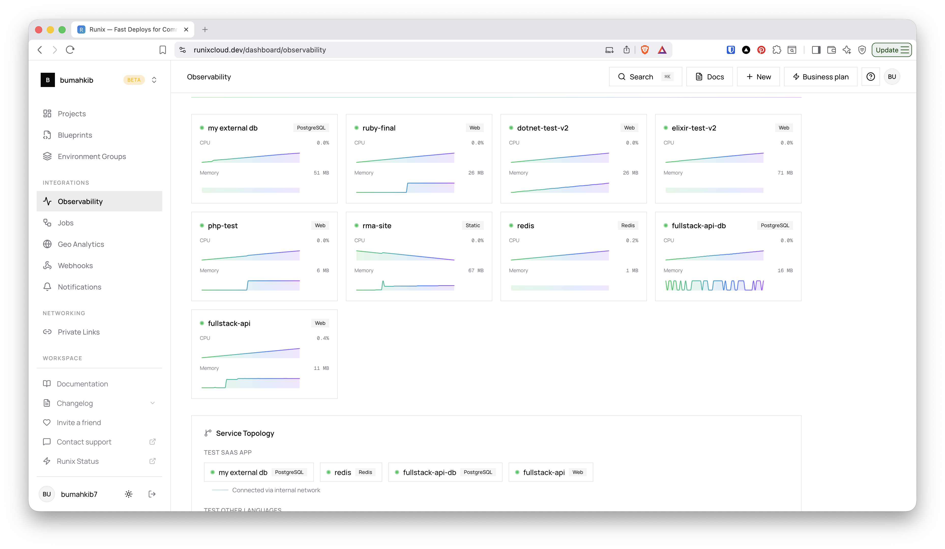 Runix - Screenshot 3 showing product features and functionality