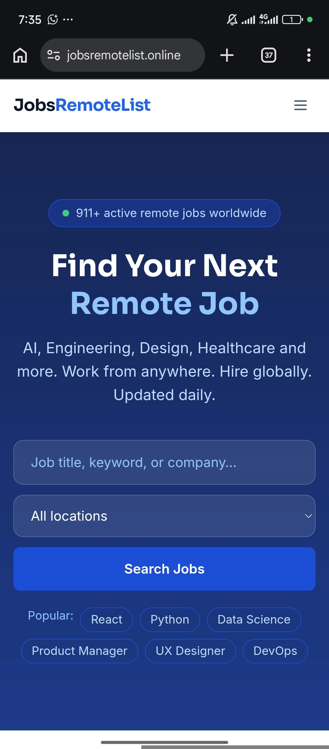 Jobsremotelist gallery image