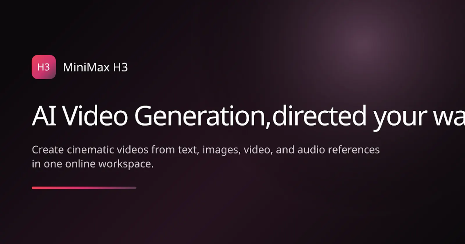 MiniMax H3 screenshot 1