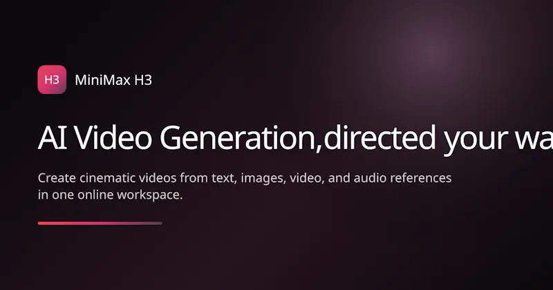 MiniMax H3 screenshot 1