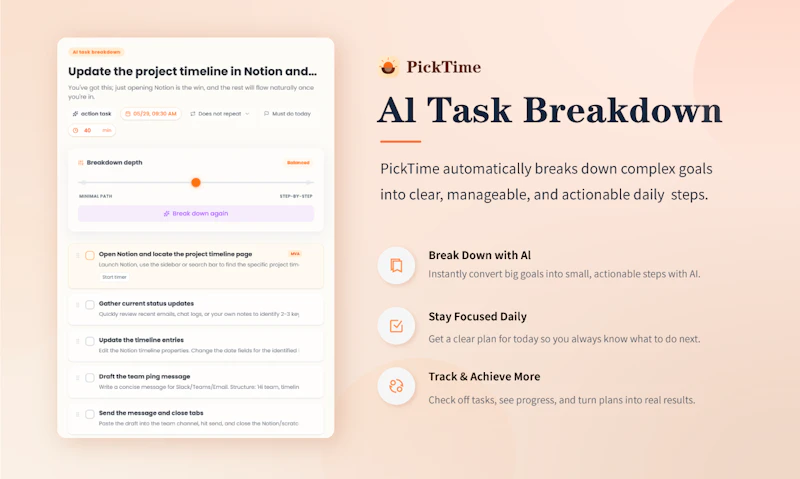 PickTime screenshot 3