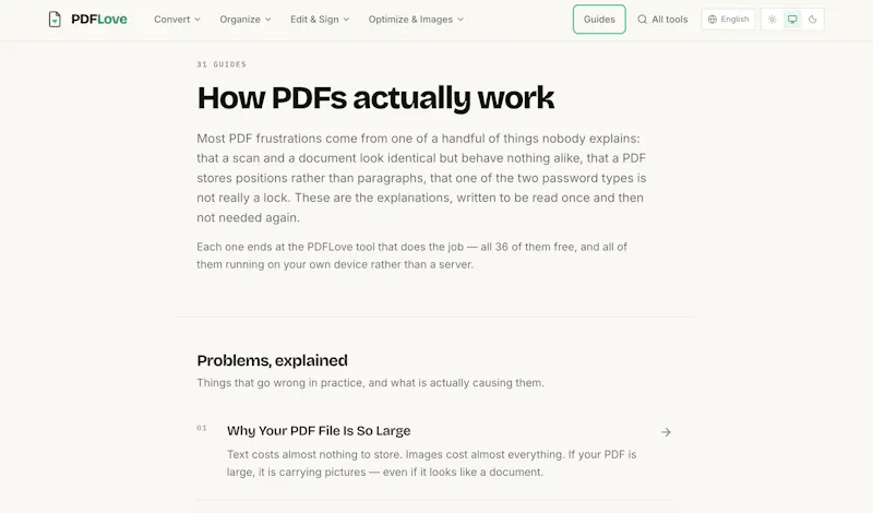 PDFLove screenshot 5