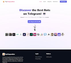 Top Telegram Bots Directory gallery image